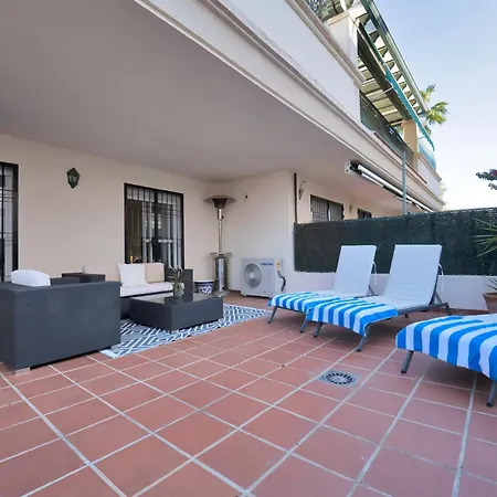 Con Enorme Terraza En Complejo Con Piscina En Nueva Andalucia - Lorcrimar Apartment Marbella